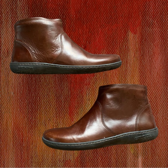 Birkenstock Shoes - BIRKENSTOCK Women’s Bennington Espresso Leather Bootie